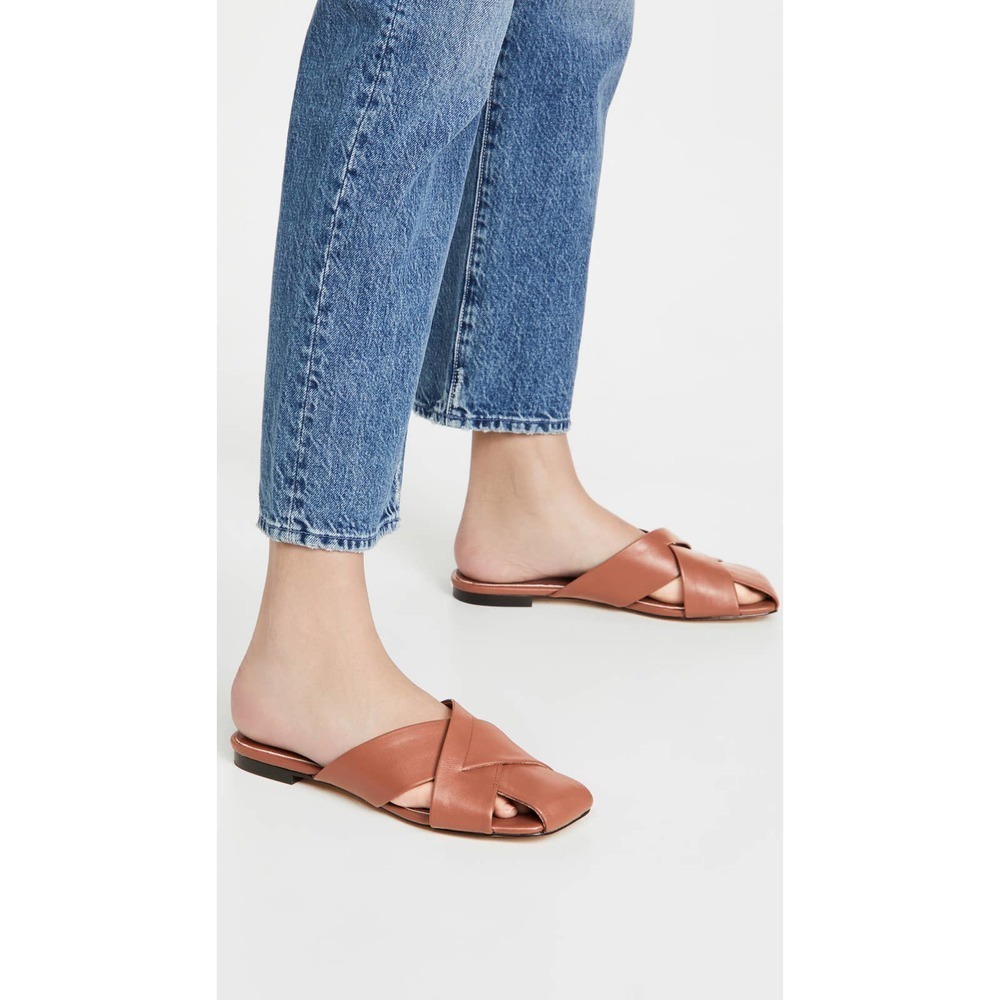Mara & Mine Cecilia Mule in Brown Size 9